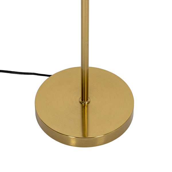 Detailaufnahme des Standfußes einer Stehlampe