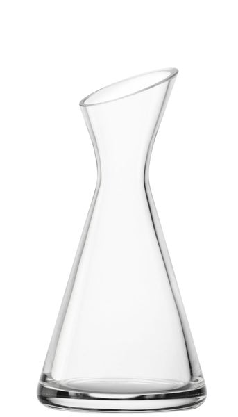 Wasserkaraffe, Glaskaraffe, Weinkaraffe - Pisa, 0,2L, Elegant & Vielseitig | Wasser, Wein, Limonade & mehr