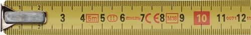 STANLEY Taschenrollbandmaß PowerLock L.5m B.19mm mm/cm EGII Ku.Sichtfenster SB - 0-33-932