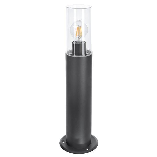 Wegeleuchte Gartenleuchte Ibbara 50 cm dunkelgrau E27 IP44 11039