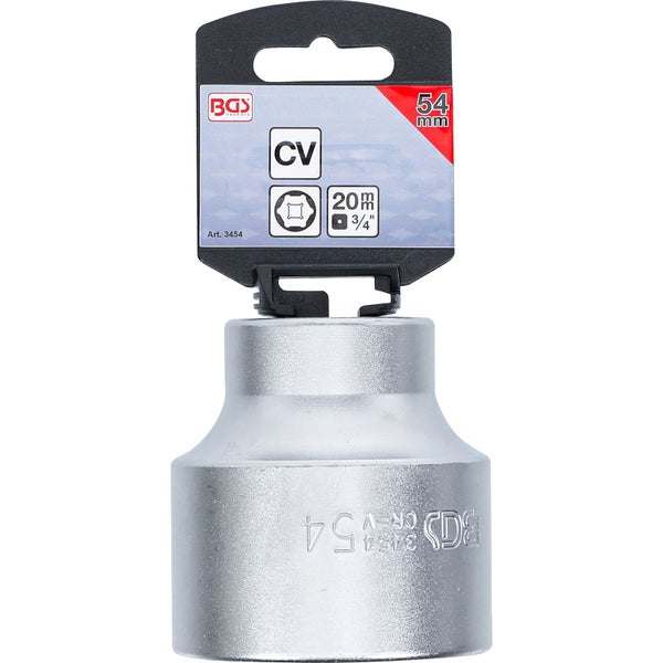 BGS Technic Logo, Steckschlüssel mit 54 Millimeter Schlüsselweite