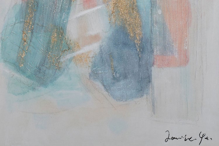 Handgemaltes Gemälde Acrylfarbe 75x100cm Pastell
