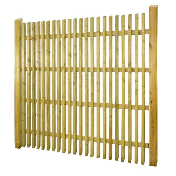 Holzzaun-Element für den Garten