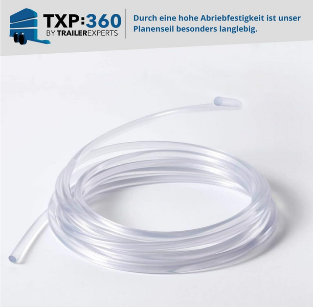 Planenseil Kunststoff 8mm transparent