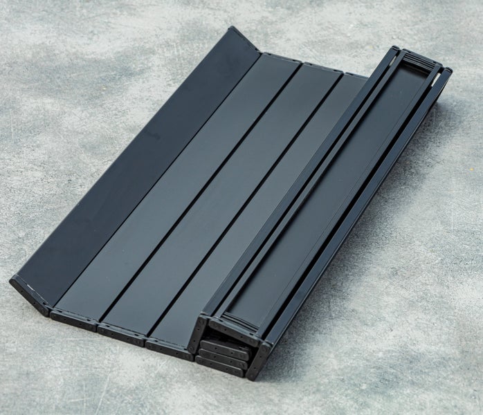 Ondis24 Campingtisch Aluminium Klapptisch, schwarz