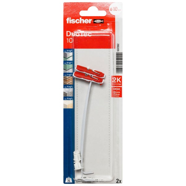 Fischer Duotec 10 Universaldübel im Karton