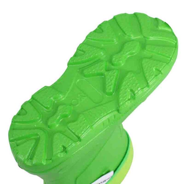 Profilsohle eines Gummistiefels