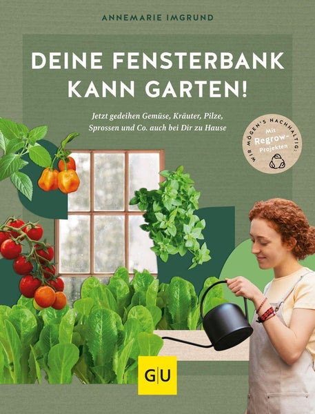 Deine Fensterbank kann Garten! Jetzt gedeihen Gemüse, Kräuter, Pilze, Sprossen und Co. auch bei dir zu Hause. Wir mögen's nachhaltig: Mit Regrow-Projekten