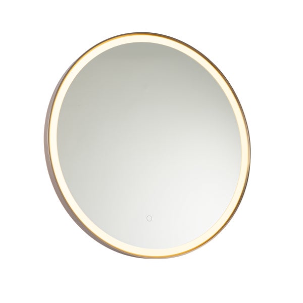 Runder Spiegel mit LED-Beleuchtung