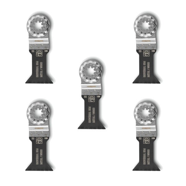 Fein 5x E-Cut Universal Sägeblatt Starlock 44 mm - 63502223230