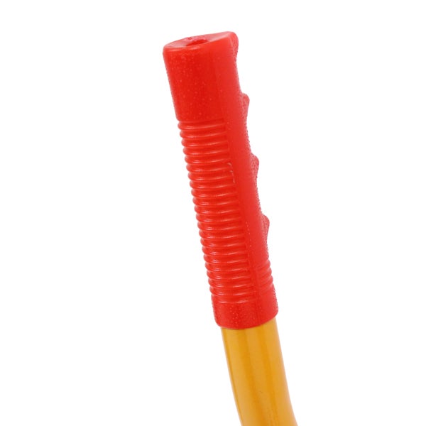 Ergonomischer Gerätegriff mit strukturierter Kunststoffoberfläche und Fingermulden.
