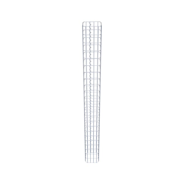 Gabionensäule 22 x 22 cm, MW 5 x 10 cm eckig - Höhe: 2,30 m