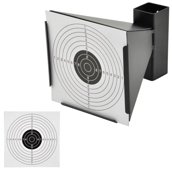 Zielscheibenhalter mit Zielscheibe