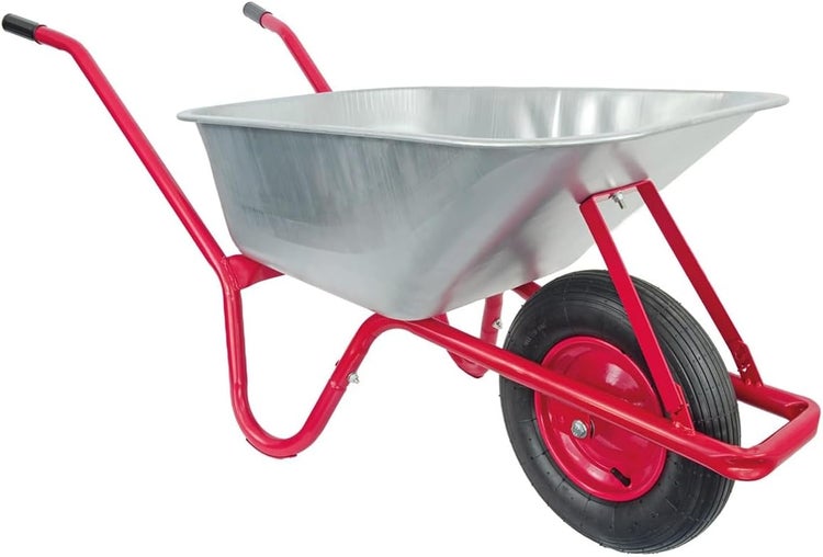 Rad für Schubkarre mit roter Felge