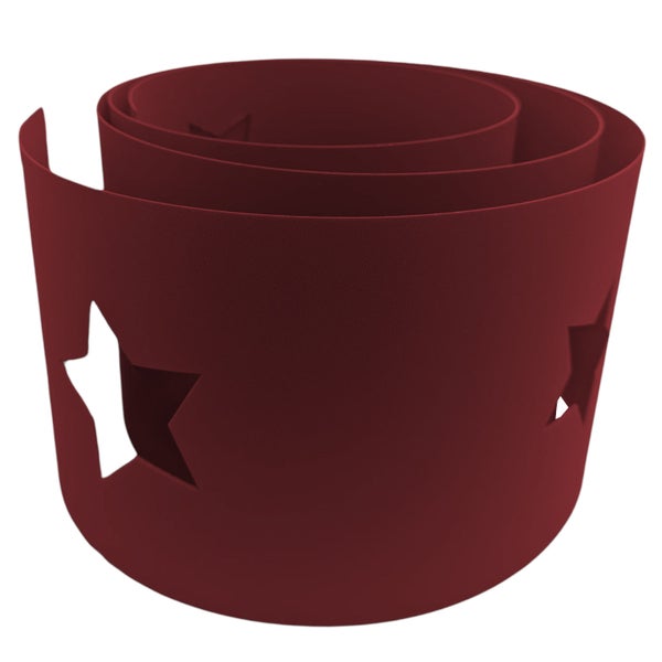 Dekorband mit Sternausschnitten