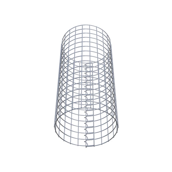 Gabionensäule Durchmesser 37 cm MW 5 x 5 cm rund - Höhe: 80 cm