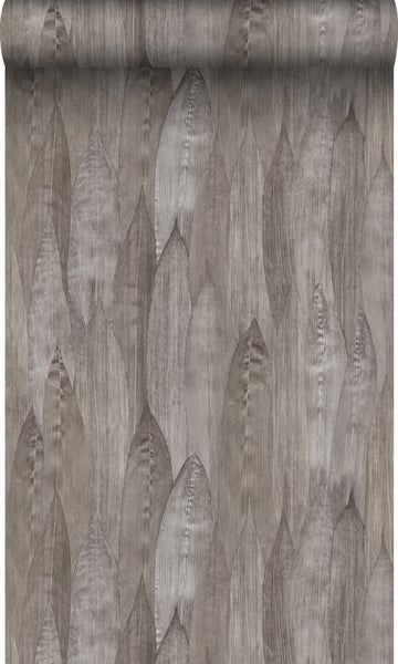 Origin Wallcoverings Tapete Blätter Taupe - 53 cm x 10.05 m - 347367