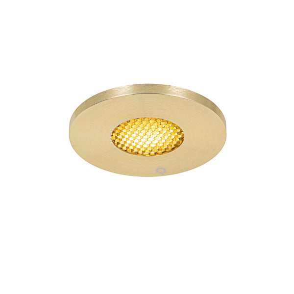 Moderner Badezimmer-Einbaustrahler Gold IP54 – Shed Honey