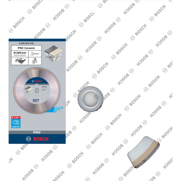 Bosch PRO Ceramic Diamanttrennscheibe 300 x 30/25,4 mm - 2608602639