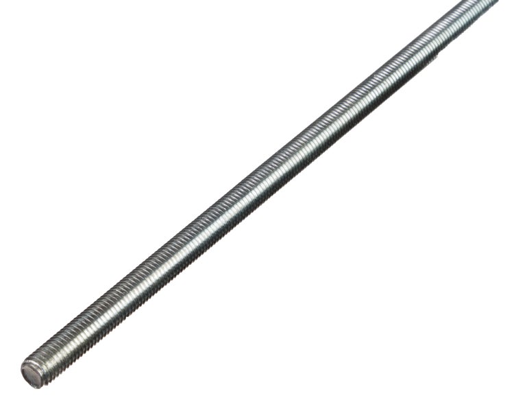 Gewindestange aus Metall mit durchgehendem Außengewinde