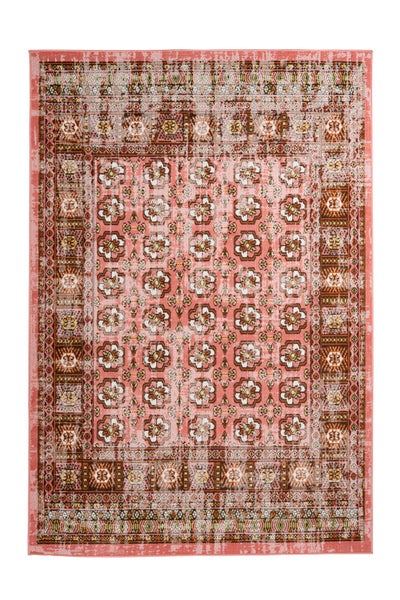 Kurzflor Teppich Octavian Rot Vintage 120 x 170 cm