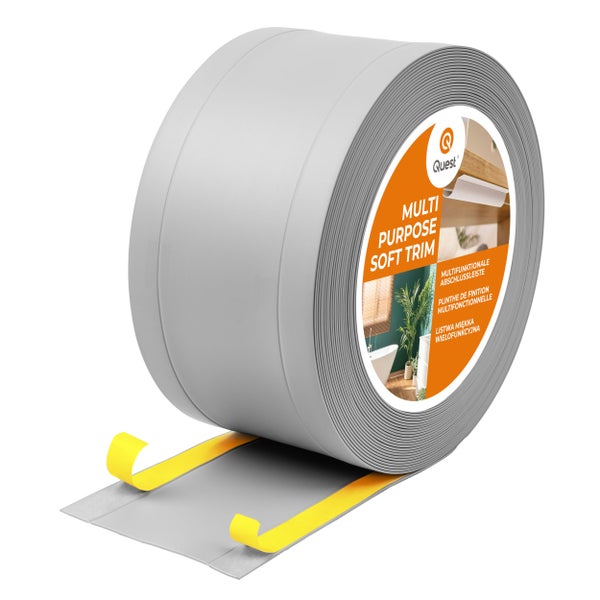Rolle mit selbstklebender, flexibler Multifunktionsabschlussleiste von Quest