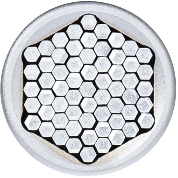 Detailaufnahme einer Stecknuss mit Vielzahnprofil