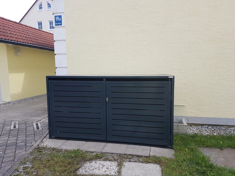 Fahrradbox für 2 Fahrräder, E-Bike