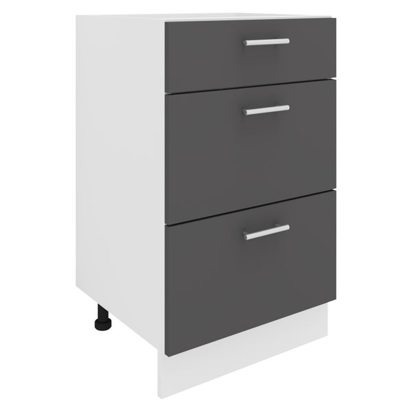 Küchenschrank B 50 cm Unterschrank Schublade Esilo