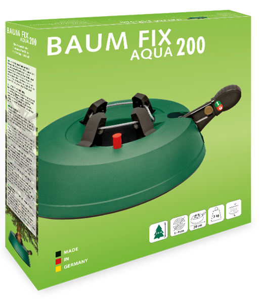 Baum Fix Aqua 200 Christbaumständer in der Verpackung