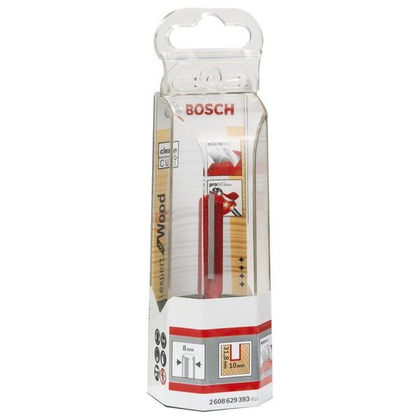Bosch Nutfräser Expert for Wood 8 mm D1 10 mm L 31,8 mm G 69 mm - 2608629393