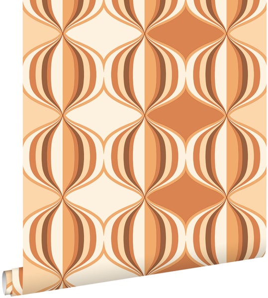 Tapetenrolle mit abstraktem Muster