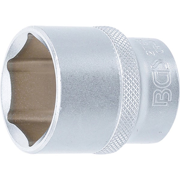 BGS Steckschlüssel-Einsatz Sechskant Antrieb Innenvierkant 12,5 mm (1/2) SW 1.1/8 - 2788