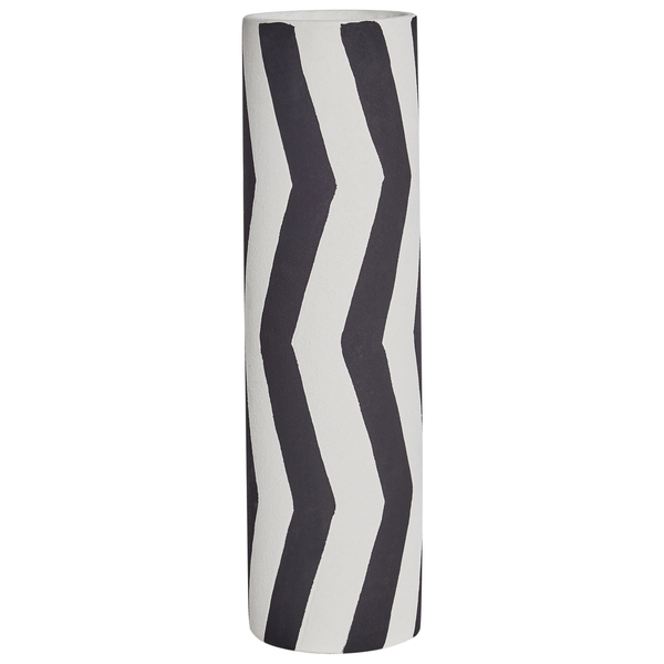 Blumenvase GOBY Steinzeug 40 cm Weiß