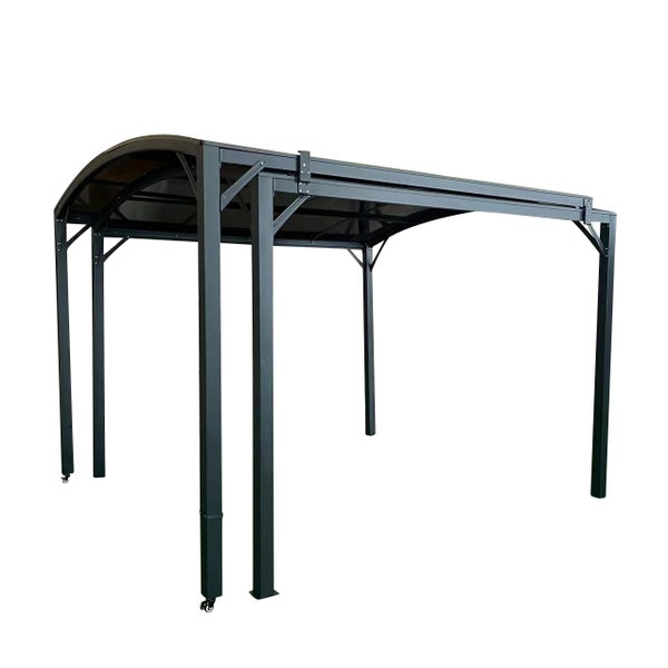 Pergola JOTTA 4.0, 538 x 300 x 237 cm, Polycarbonatdach, anthrazit