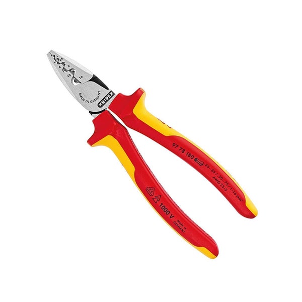 Knipex Kombinationszange mit Mehrkomponenten Griffen