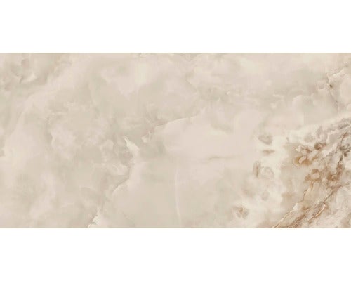 Wand- und Bodenfliese Onyx ivory 60x120cm