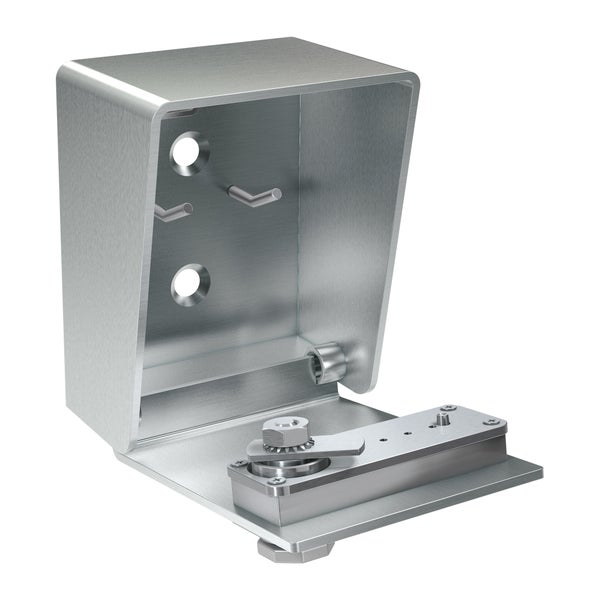 Türschließer mit Gehäuse für den Innenbereich