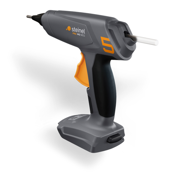 Heißklebepistole Steinel PRO MG 5011 mit Akkubetrieb für Klebestifte