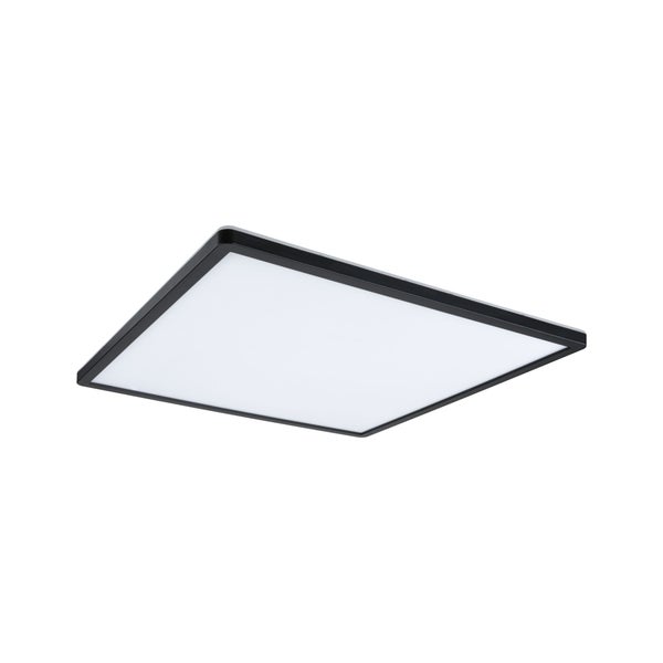 Quadratische LED Deckenleuchte mit flachem Design und diffuser Lichtfläche für eine gleichmäßige Raumbeleuchtung