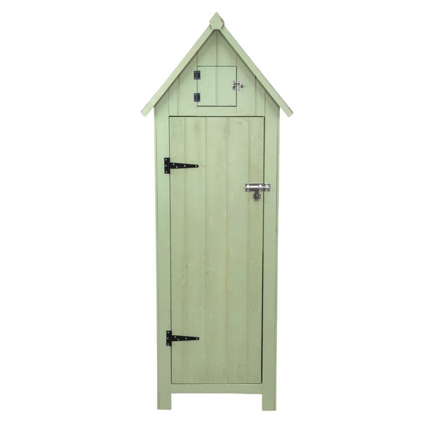 Holz Gartenschrank mit Dachpappe