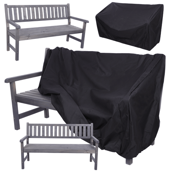 Gartenbank Grana HxBxT 90x154x70cm Inkl. Cordura-Abdeckung Grau