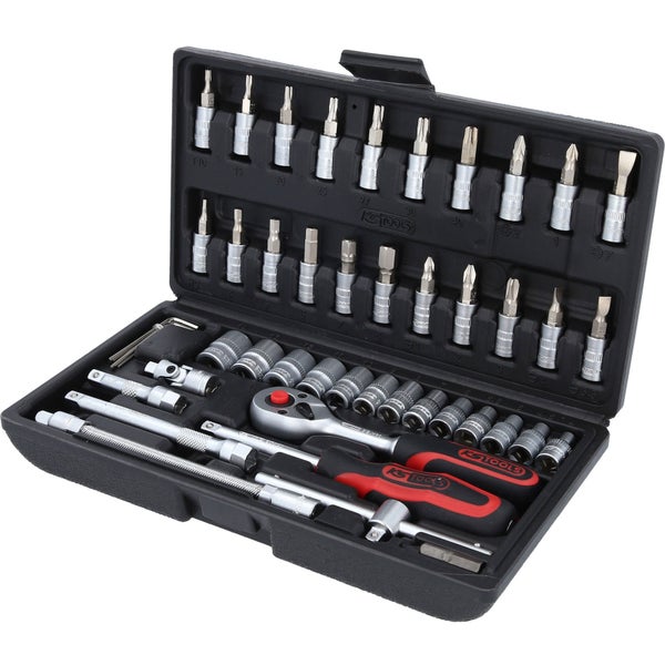KS TOOLS 1/4 Steckschlüssel-Satz 46tlg. - 911.0646