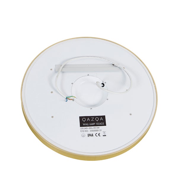 Runde Wandlampe zur Deckenmontage, Rückseite