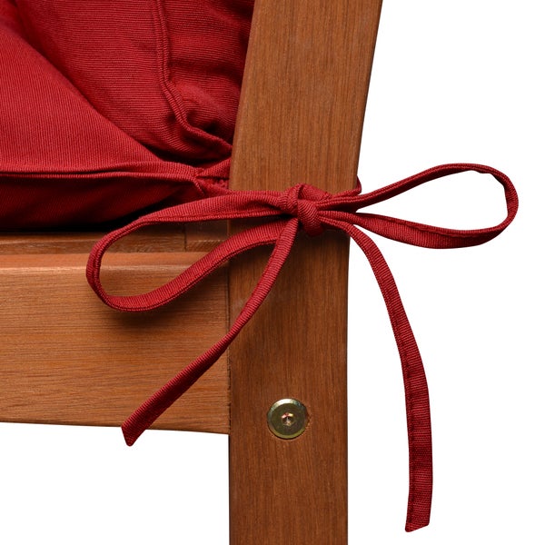 Beautissu Flair BR Bankauflage 100x50cm Rot