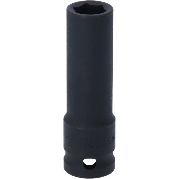 BRILLIANT TOOLS 1/2 Kraft-Stecknuss Sechskant 13 mm lang - BT022653