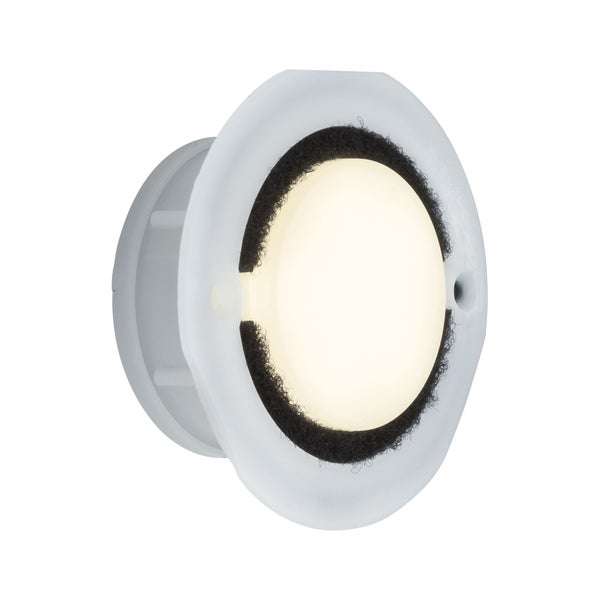 Runde LED-Wandleuchte mit Dämmung