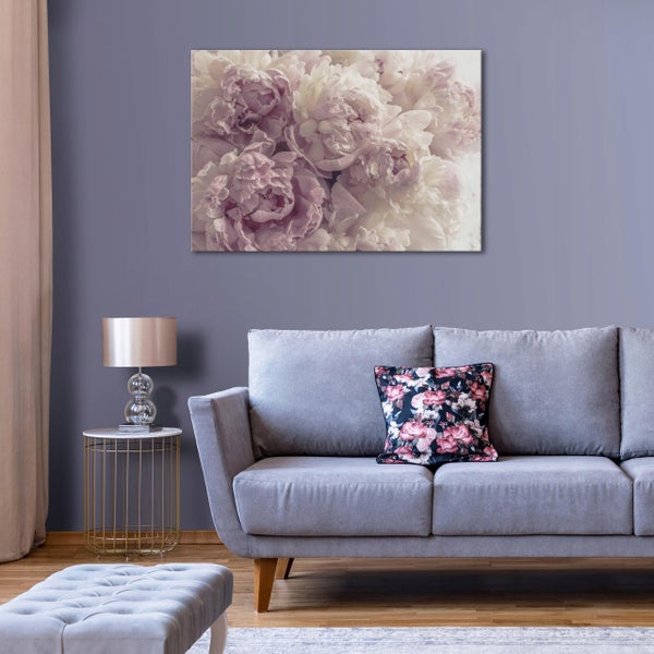 Leinwandbild Blumen Modern Bilder Schlafzimmer 60X40 cm