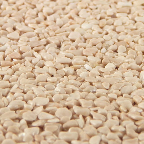 Terralith Marmor - Steinteppich crema für 1 qm - außen -