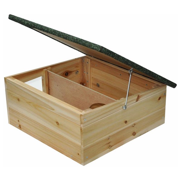 Igelhaus Kleintierhaus natur 40 x 40 x 19 cm